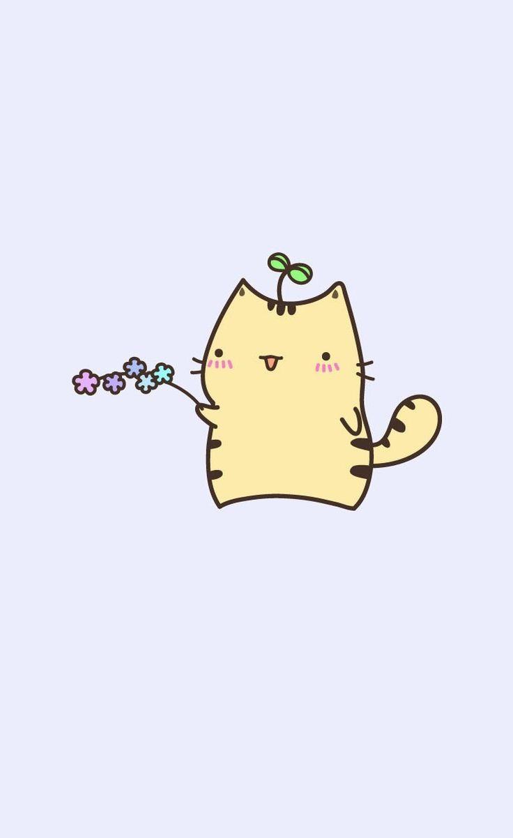 Cartoon Cute Kawaii Adorable Pusheen Cat