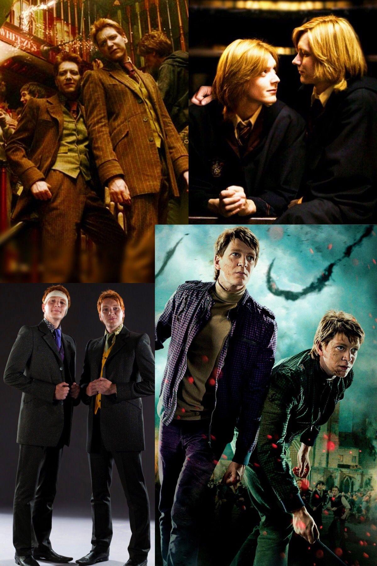 Fred & George Weasley. Harry Potter. Harry potter