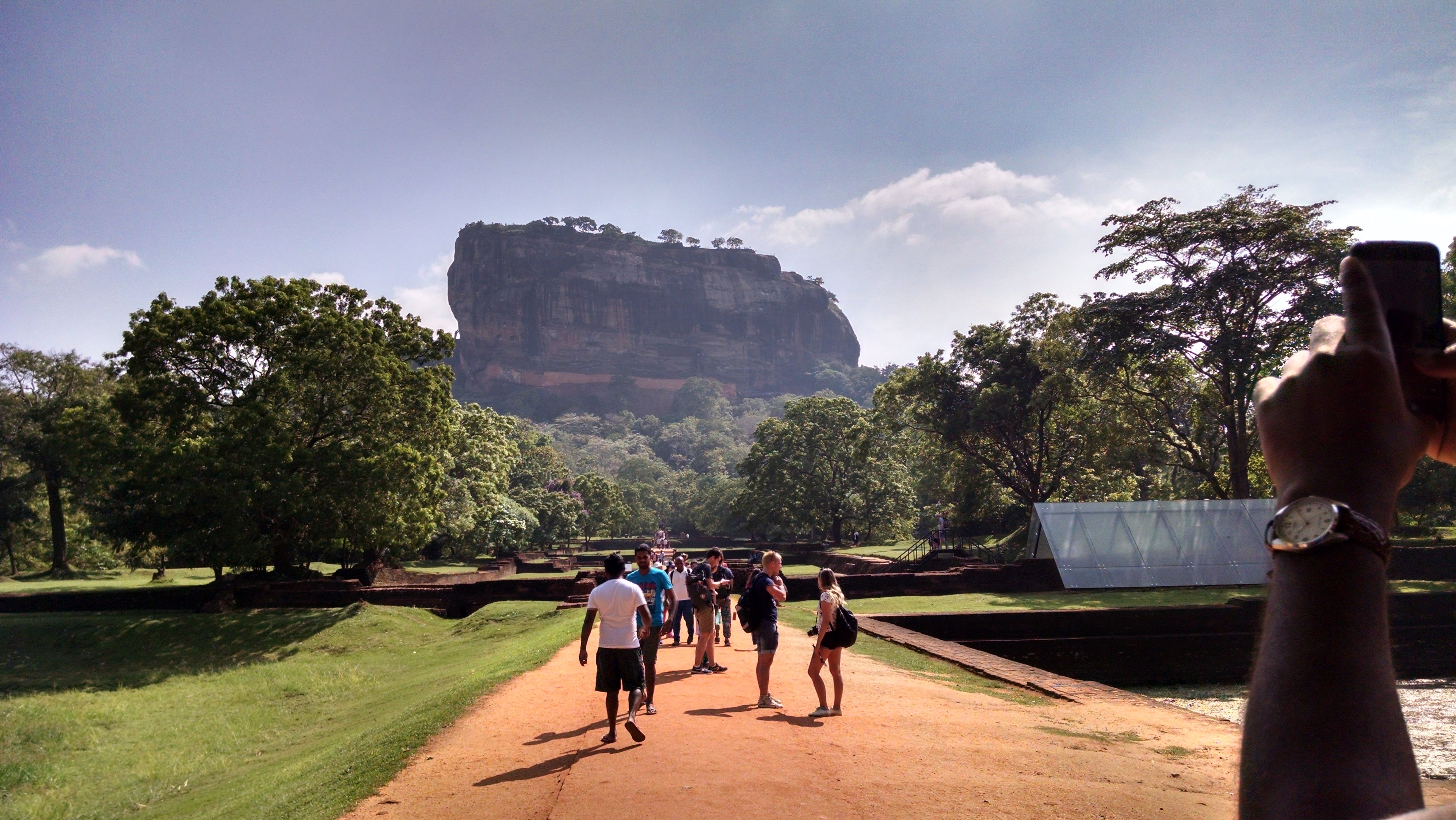 Free of rock, sigiriya, sri lanka