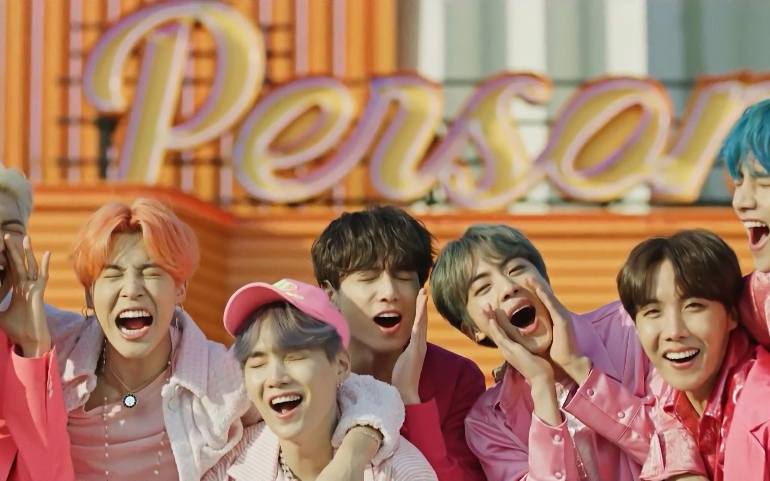 BTS, Boy With Luv, All Members, 4K, Wallpaper