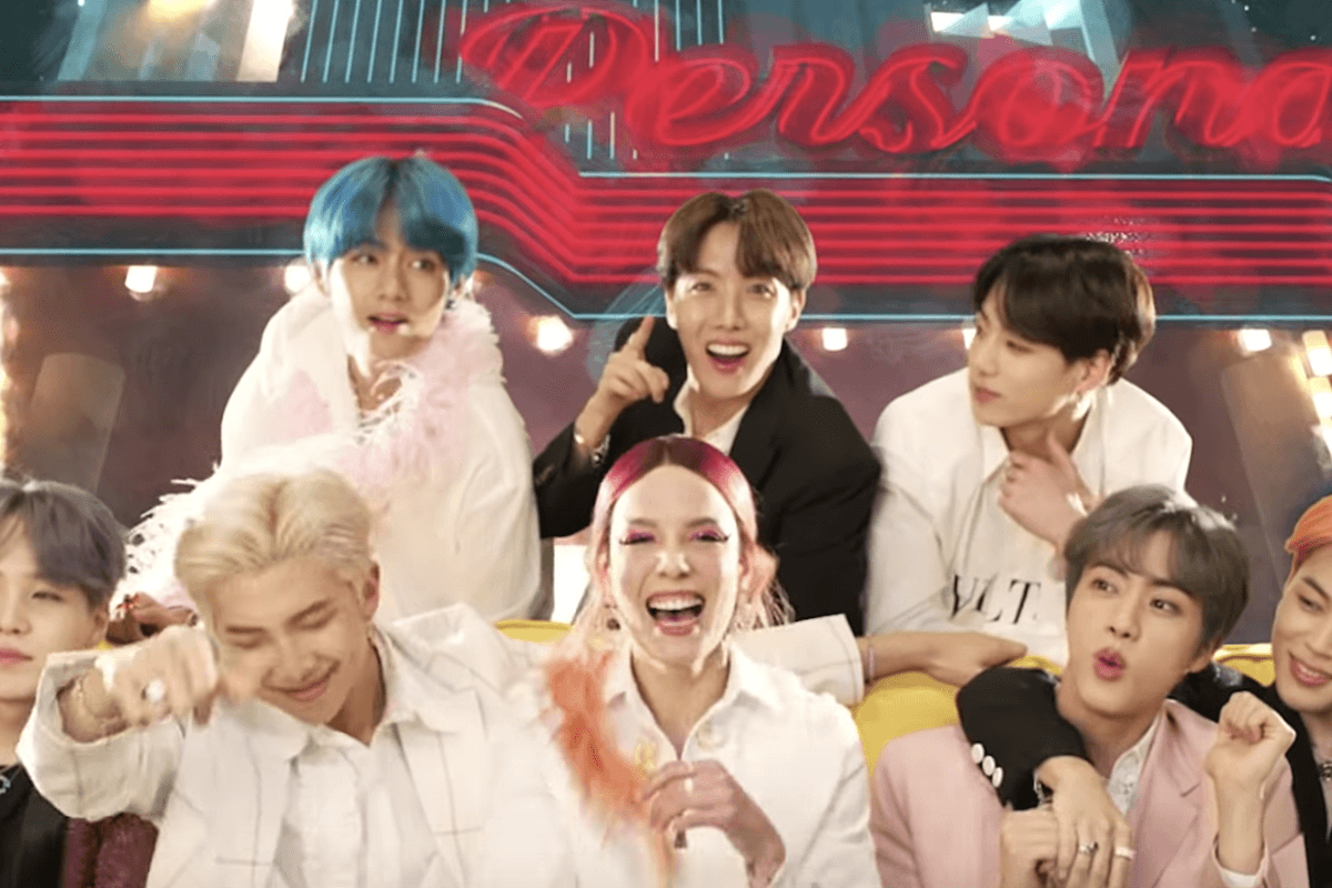 BTS and Halsey's 'Boy With Luv' Video Just Made YouTube History