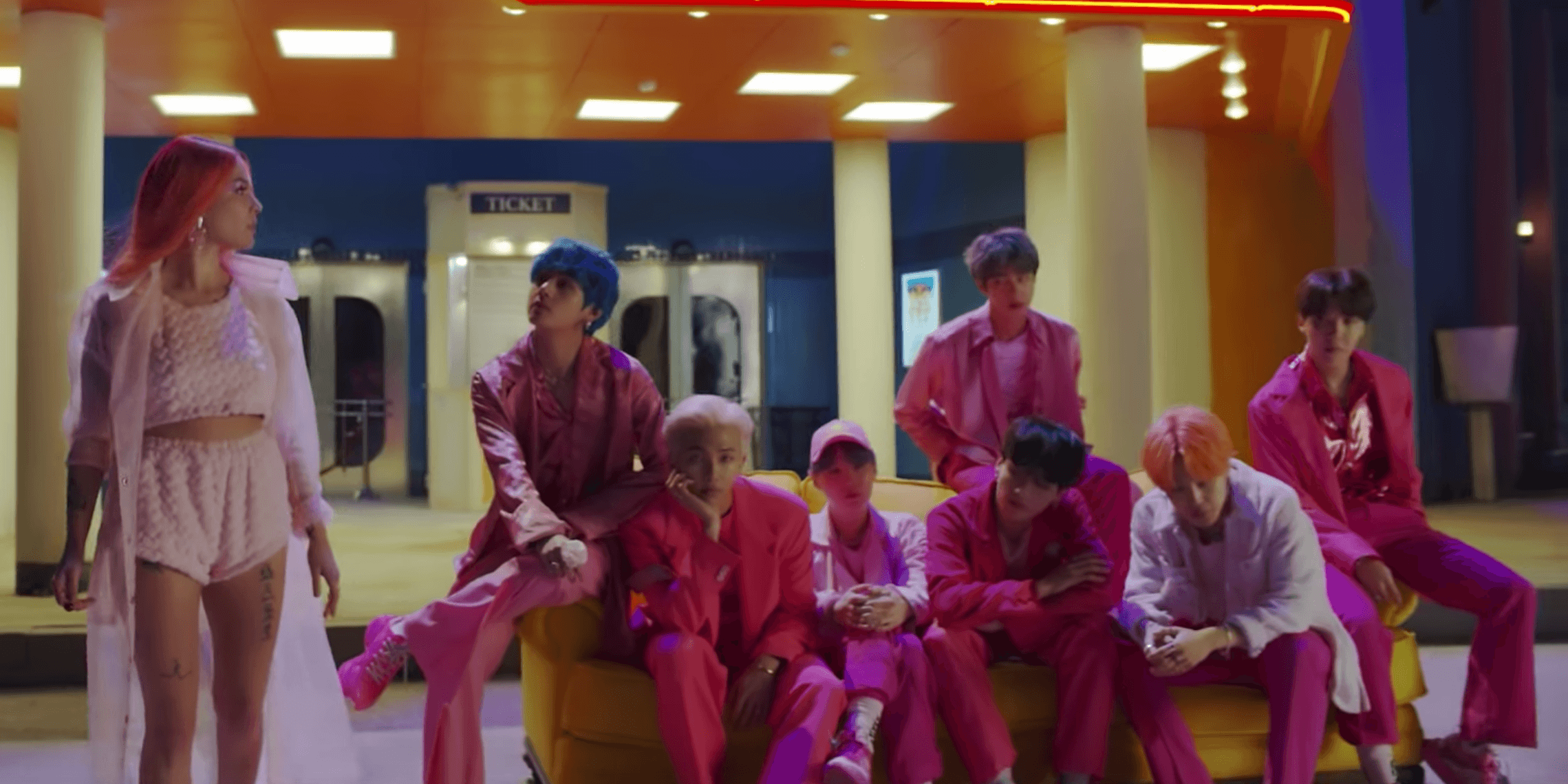 BTS previews new collaboration with Halsey, 'Boy With Luv'