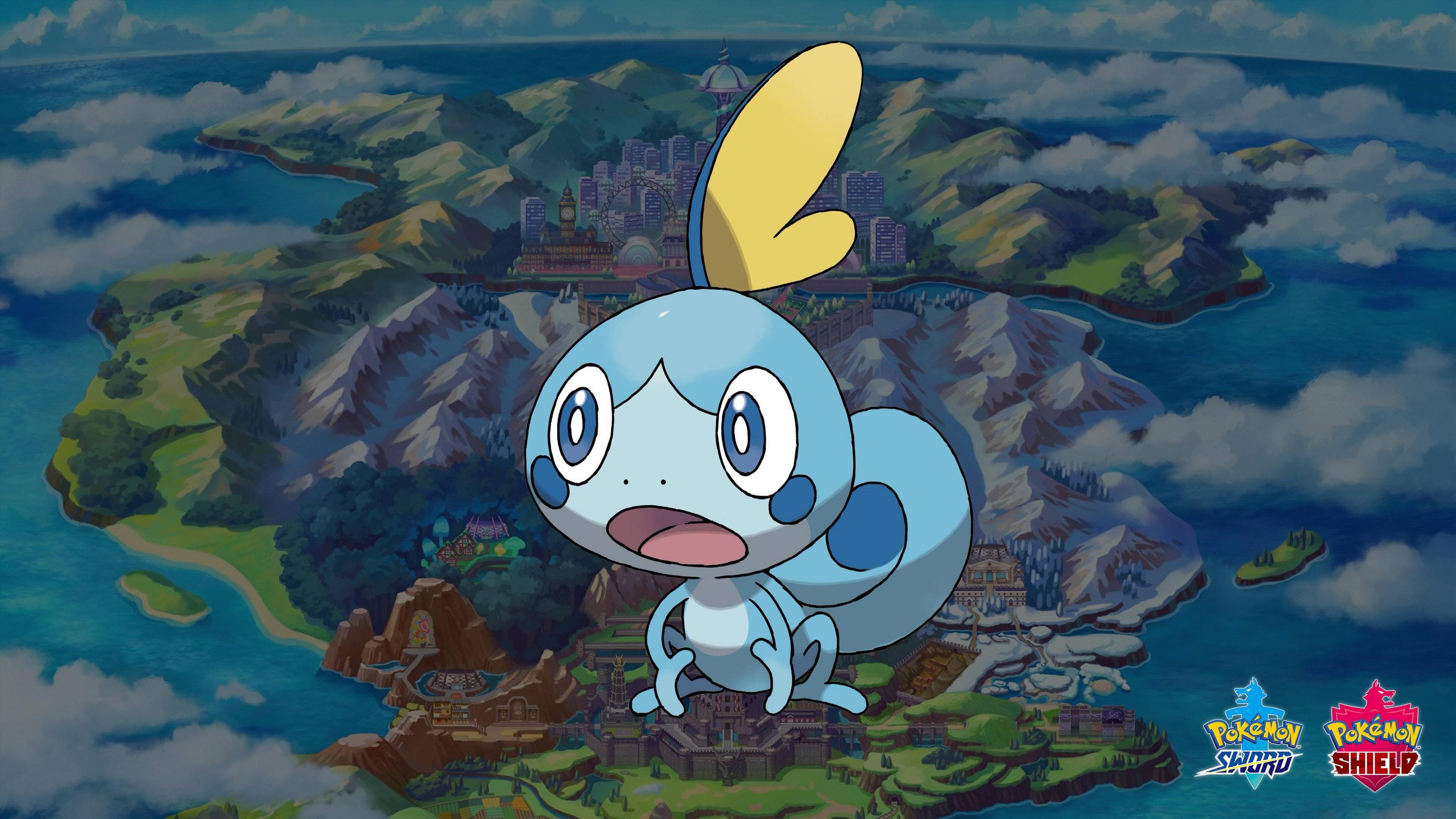 Pokemon Sword and Shield Sobble Wallpaper. Cat with Monocle