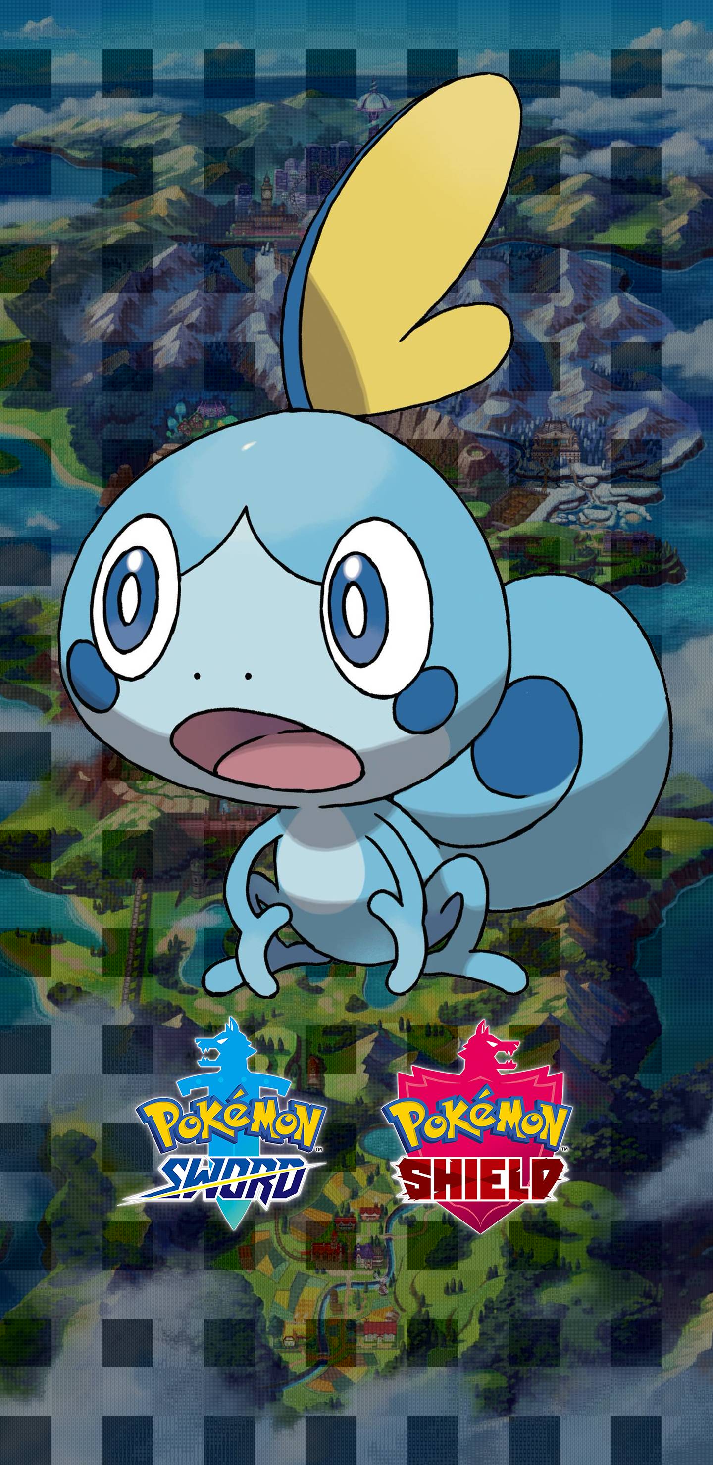 Pokemon Sword and Shield Sobble Wallpaper. Cat with Monocle