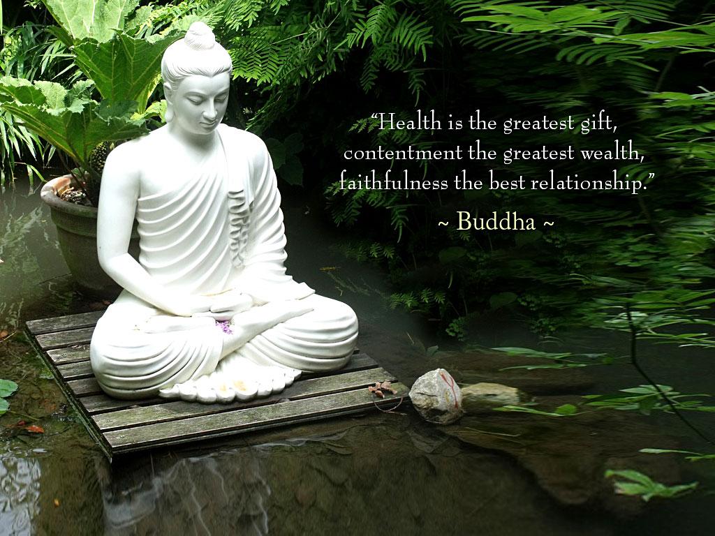Lord Buddha Wallpaper with Quotes Image Free Download