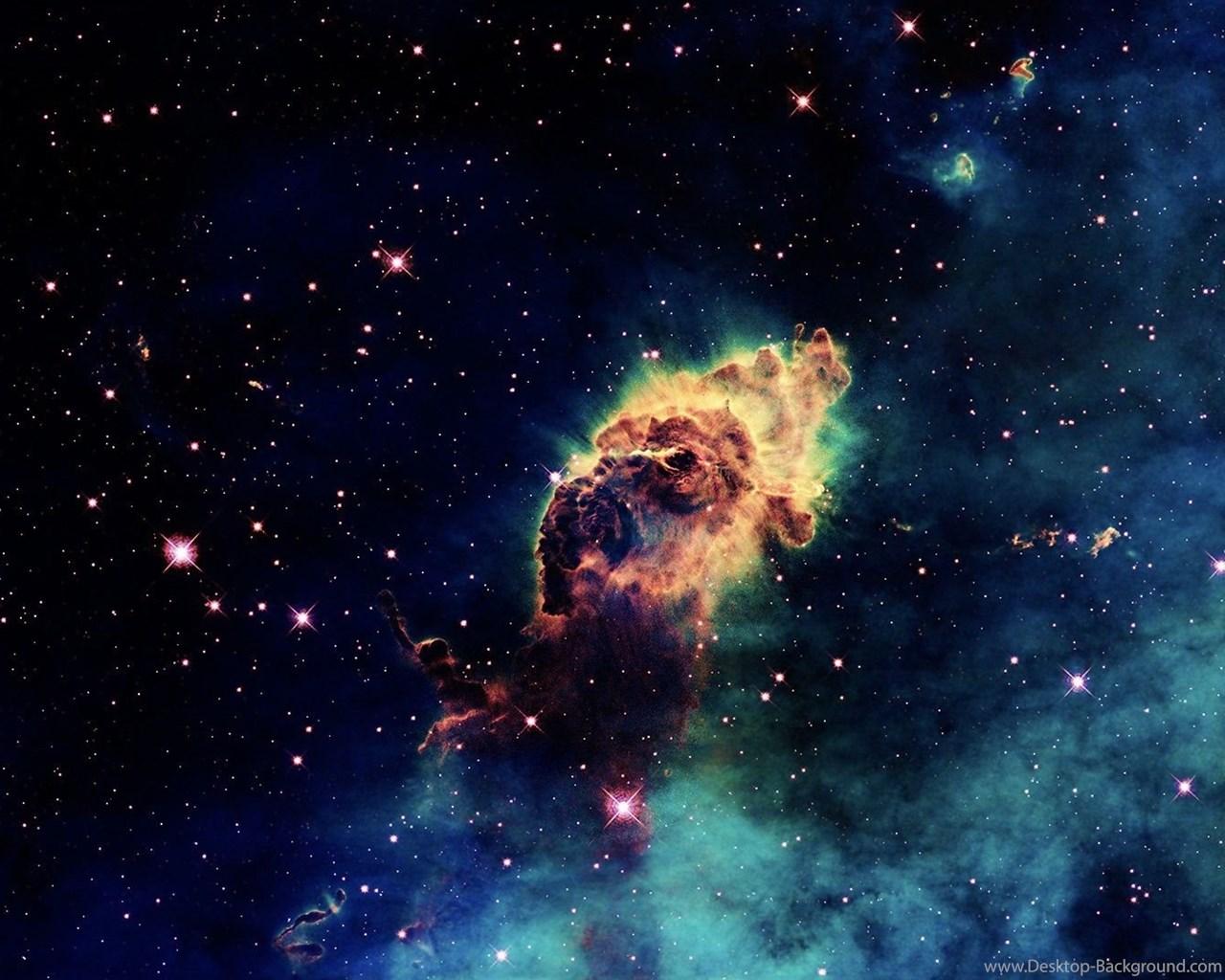 Space Orion Nebula Wallpaper Desktop Background