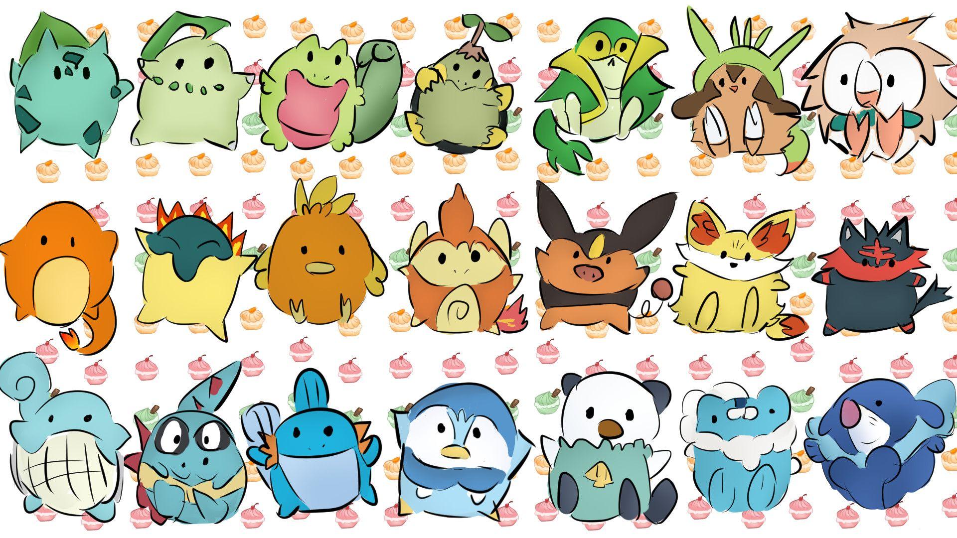 Cute Starter Pokemon Wallpaper Free Cute Starter Pokemon