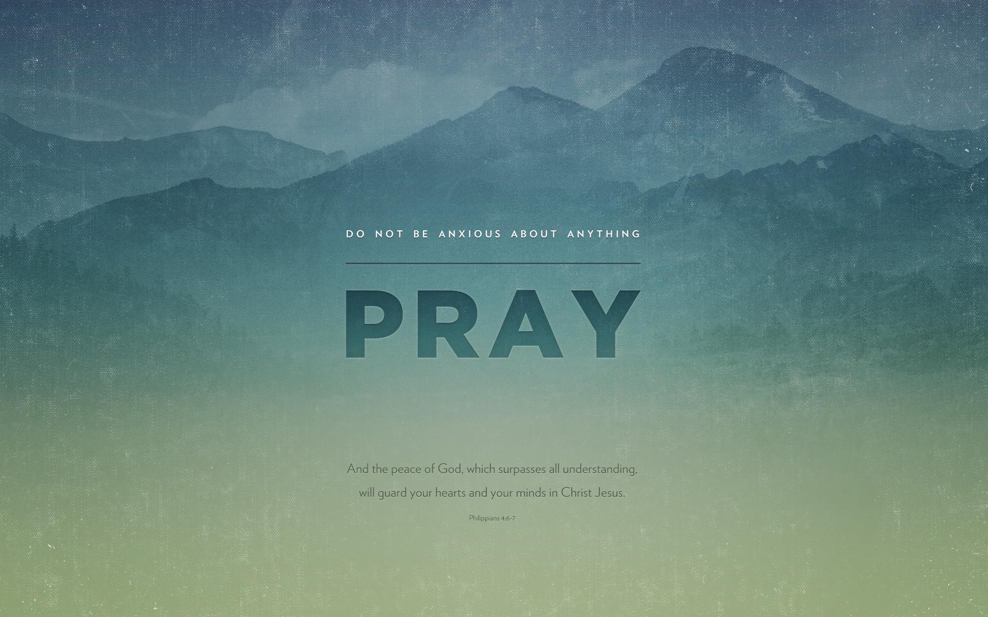 Prayer Desktop Wallpaper