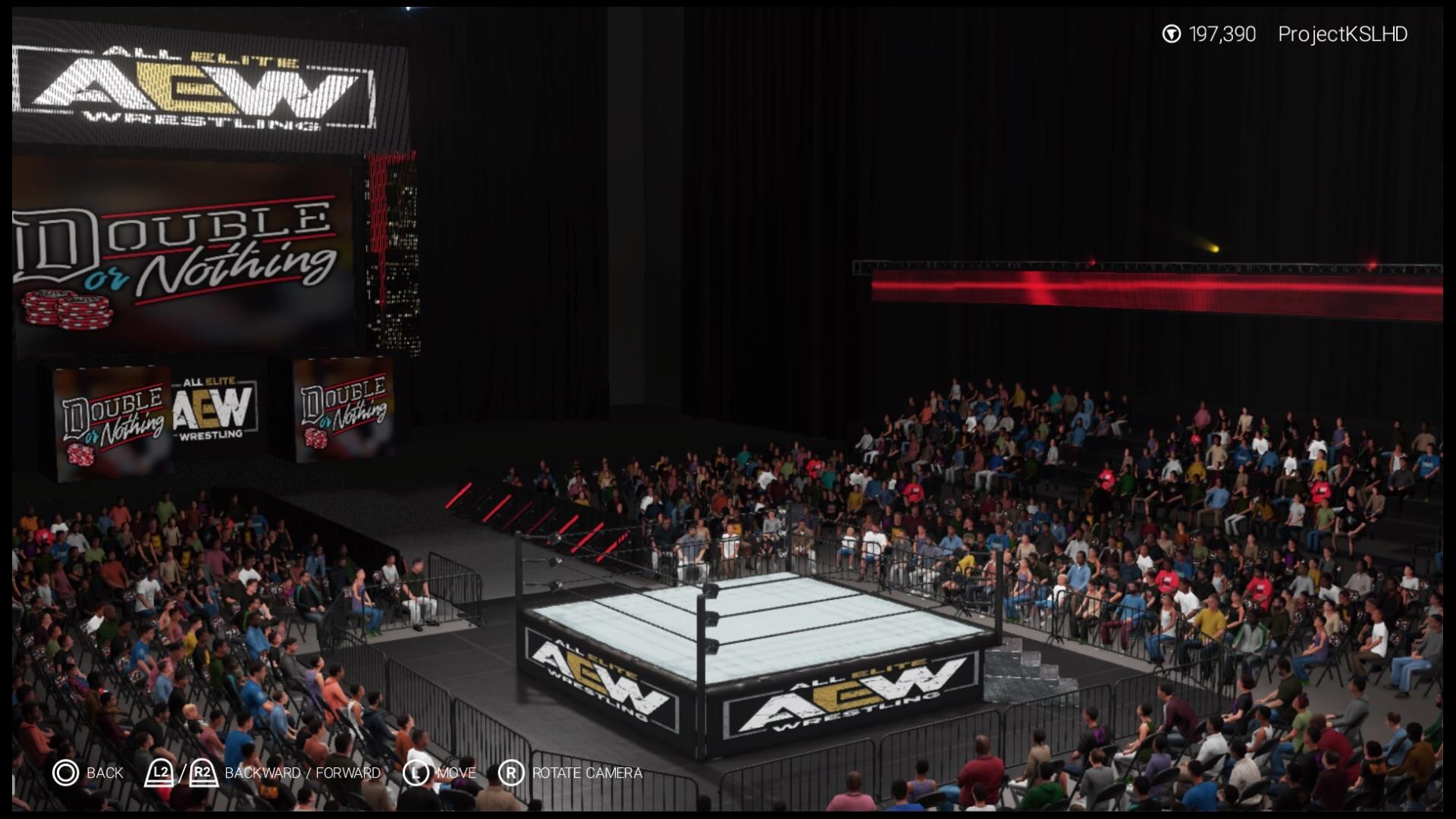 AEW Double Or Nothing custom show now uploaded to PS4 CC