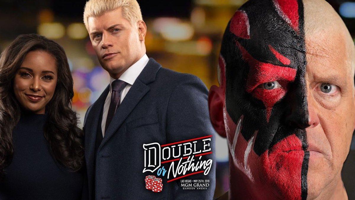 Cody vs. Dustin Rhodes Announced for AEW Double or Nothing