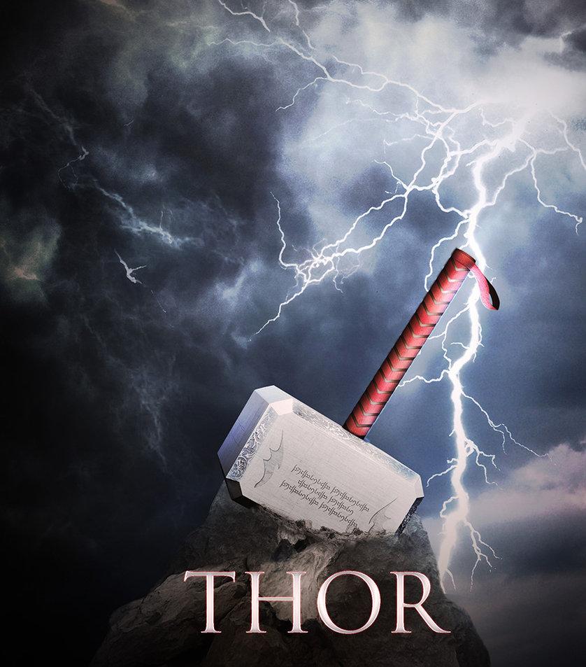 Thor's Hammer Wallpaper