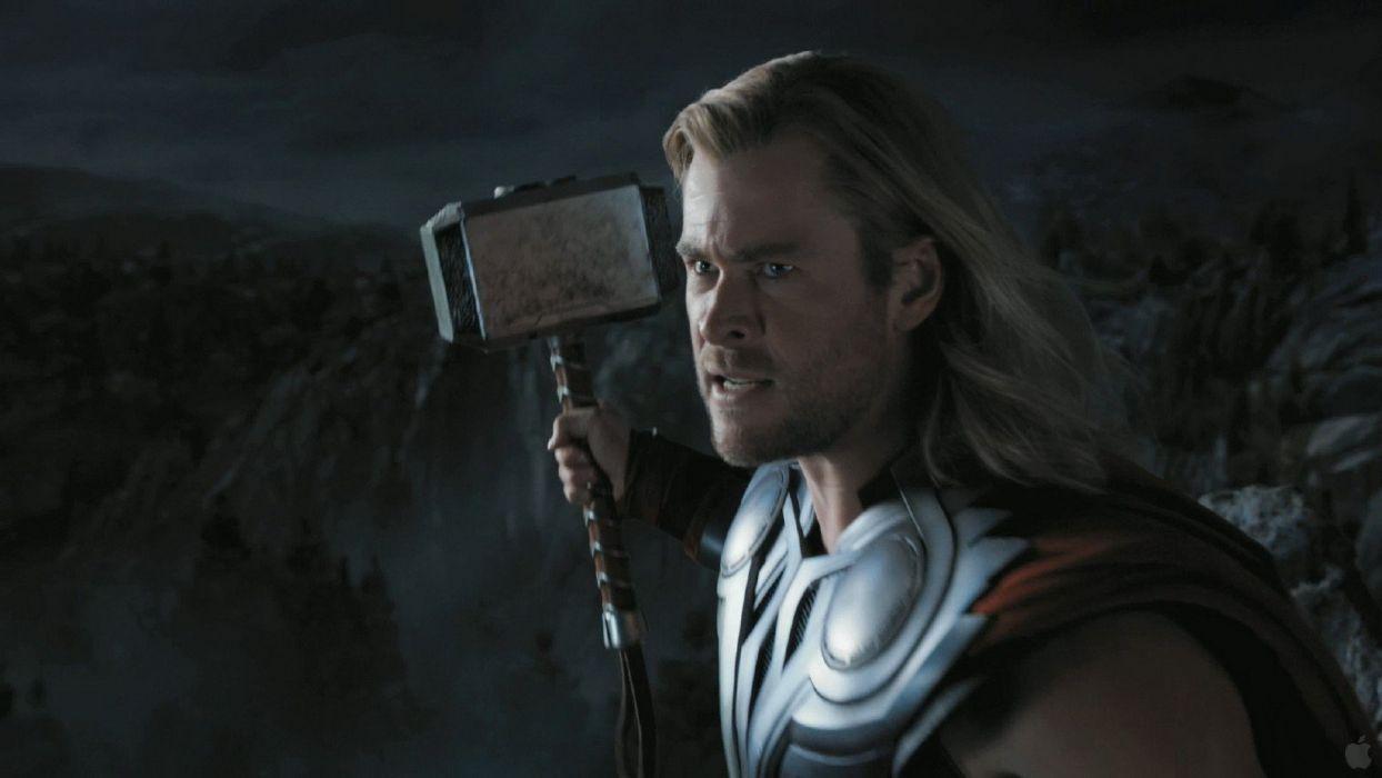 Thor hammer screenshots trailer Chris Hemsworth The Avengers movie