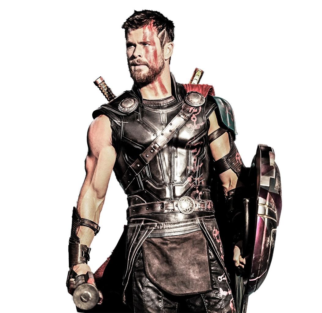 Wallpaper Thor: Ragnarok Chris Hemsworth Shield Man Warriors Movies