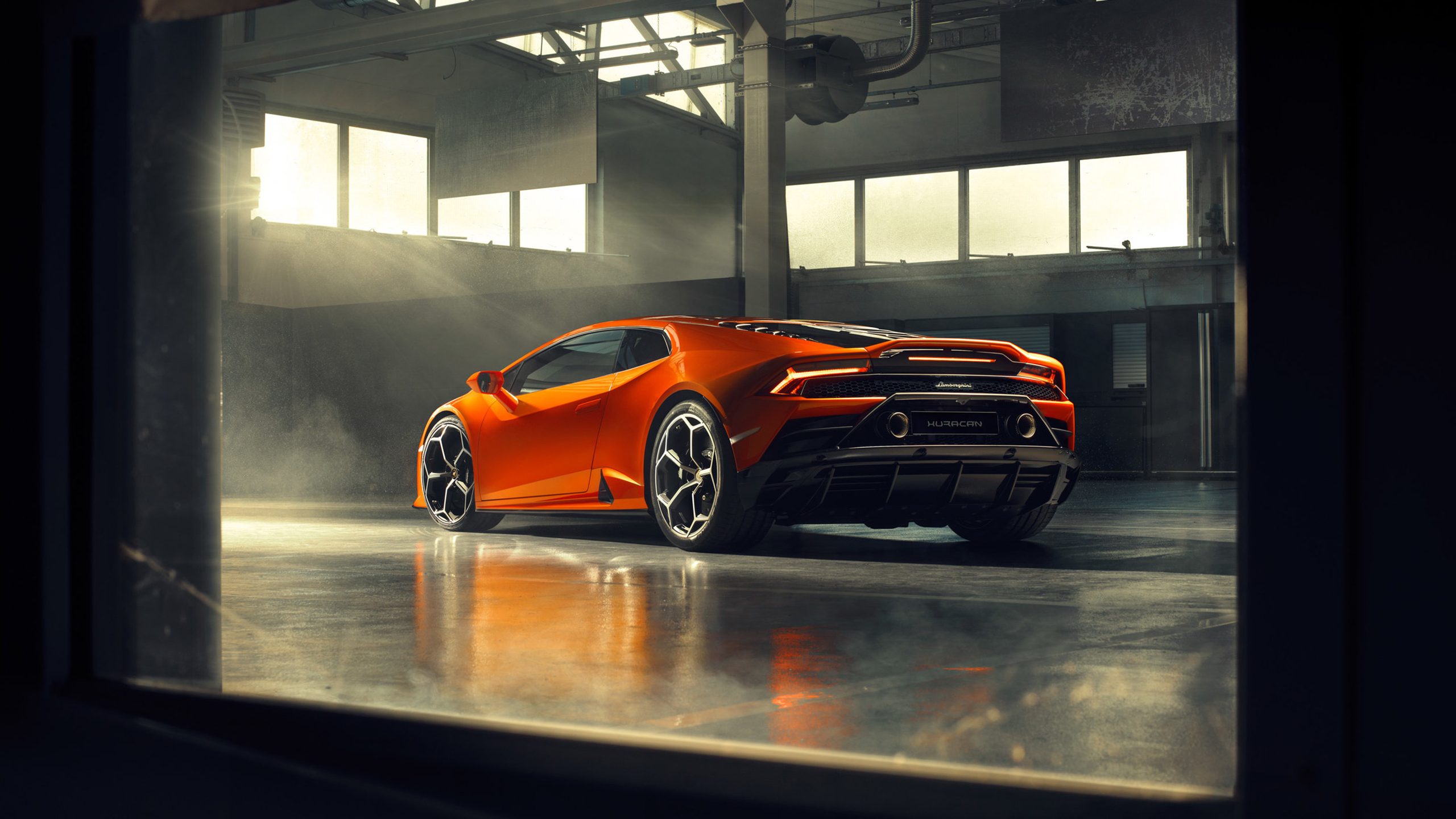 Lamborghini Huracan EVO 2019 4K 2 Wallpaper. HD Car Wallpaper
