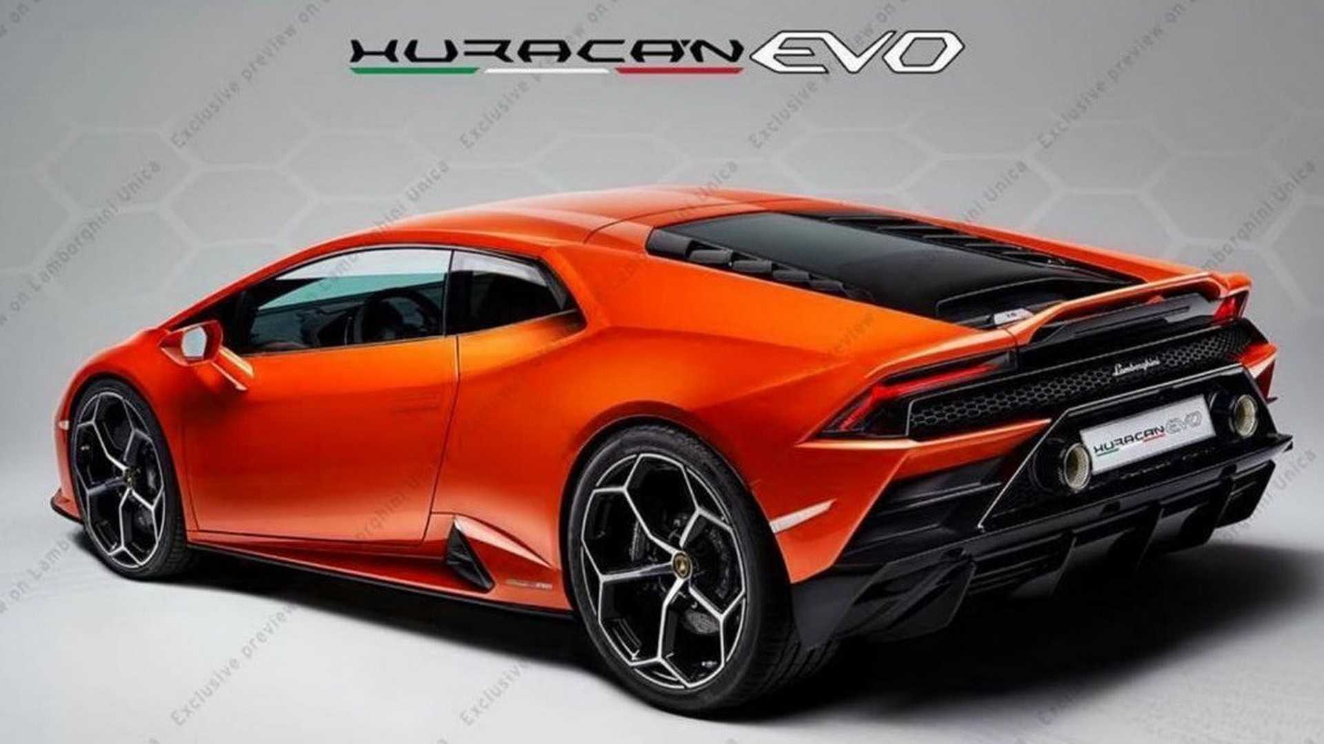 Lamborghini Huracan Evo First Official Image Released