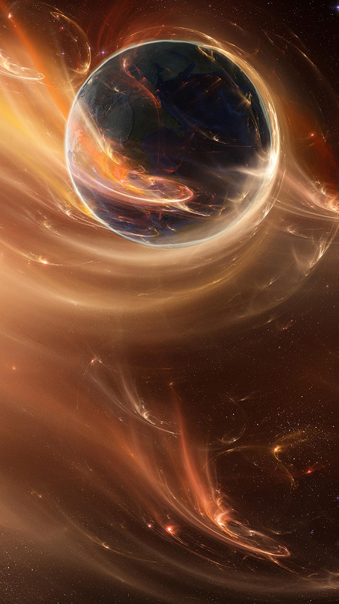Great Abstract Space for iPhone