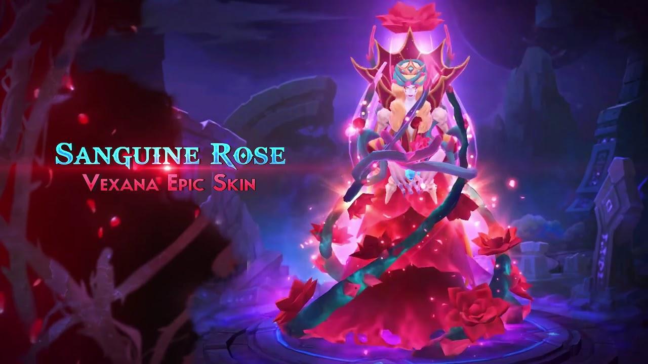 Vexana Epic Skin Sanguine Rose. Release 29 July not confirm