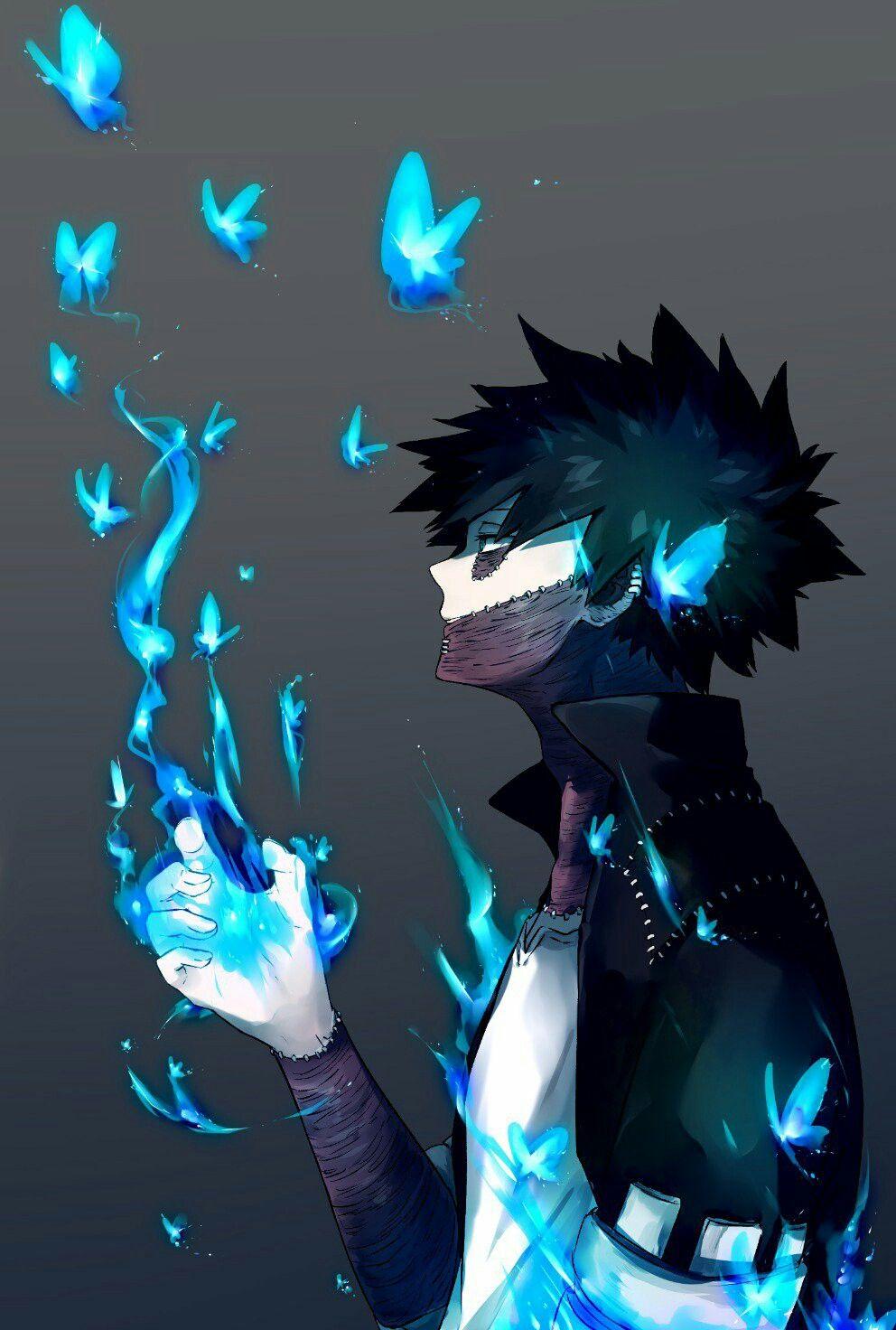 Dabi. Boku no hero academia. Personagens de anime, Anime luta