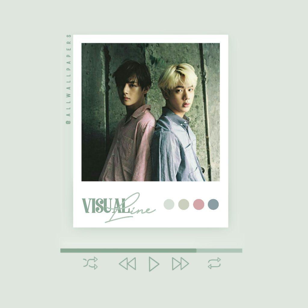 BTS Line Edit Series. Visual Line Version (Jin x V)