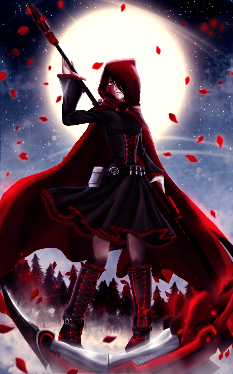 Group of Ruby Rose Rwby Epic Wallpaper