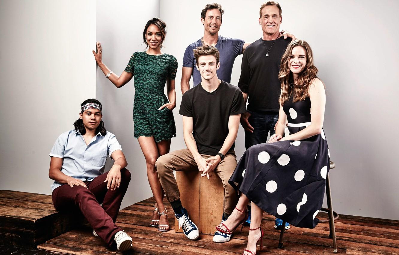 Wallpaper the series, The Flash, Grant Gustin, Candice Patton