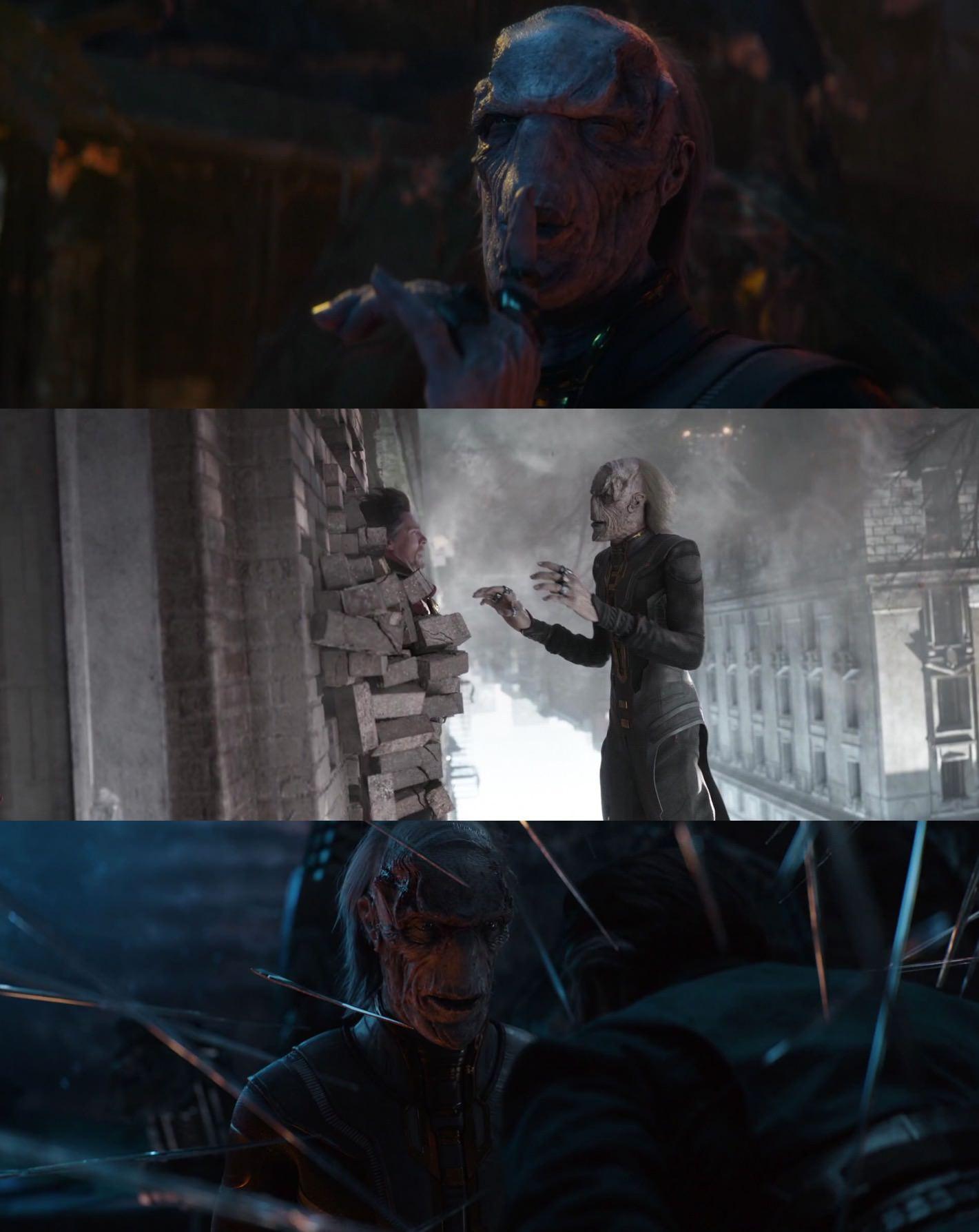 Every time I watch Infinity War, I like Ebony Maw more and more. He