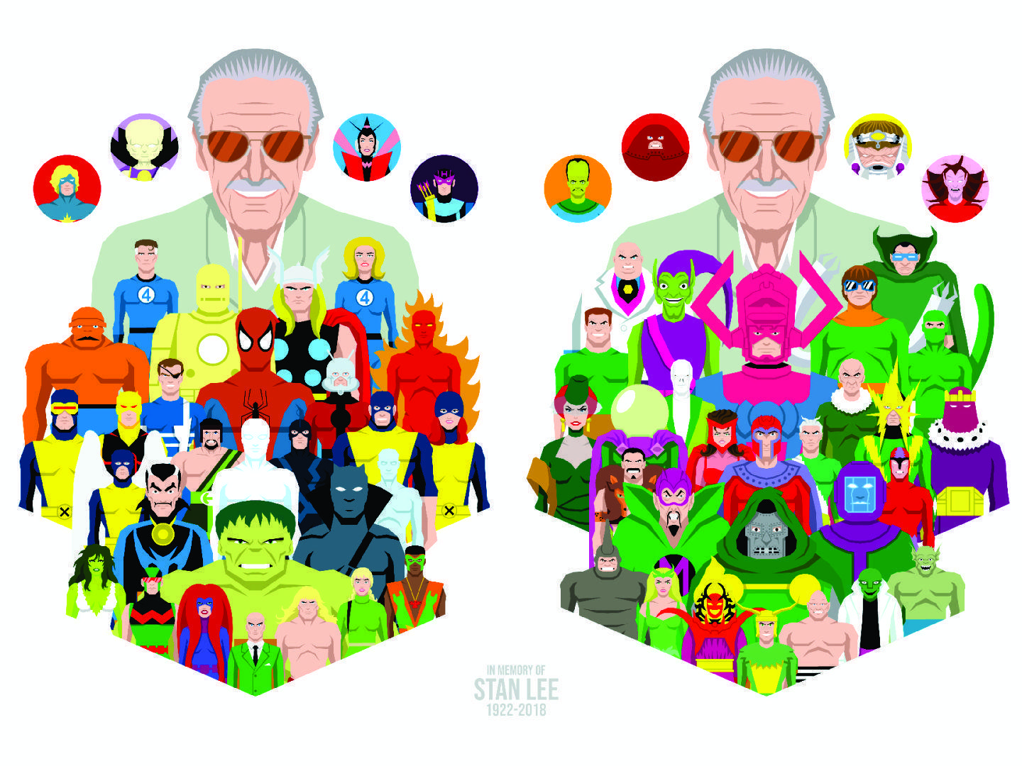 Stan Lee: Heroes and Villains [1440X1080] #Hdwallpaper #wallpaper