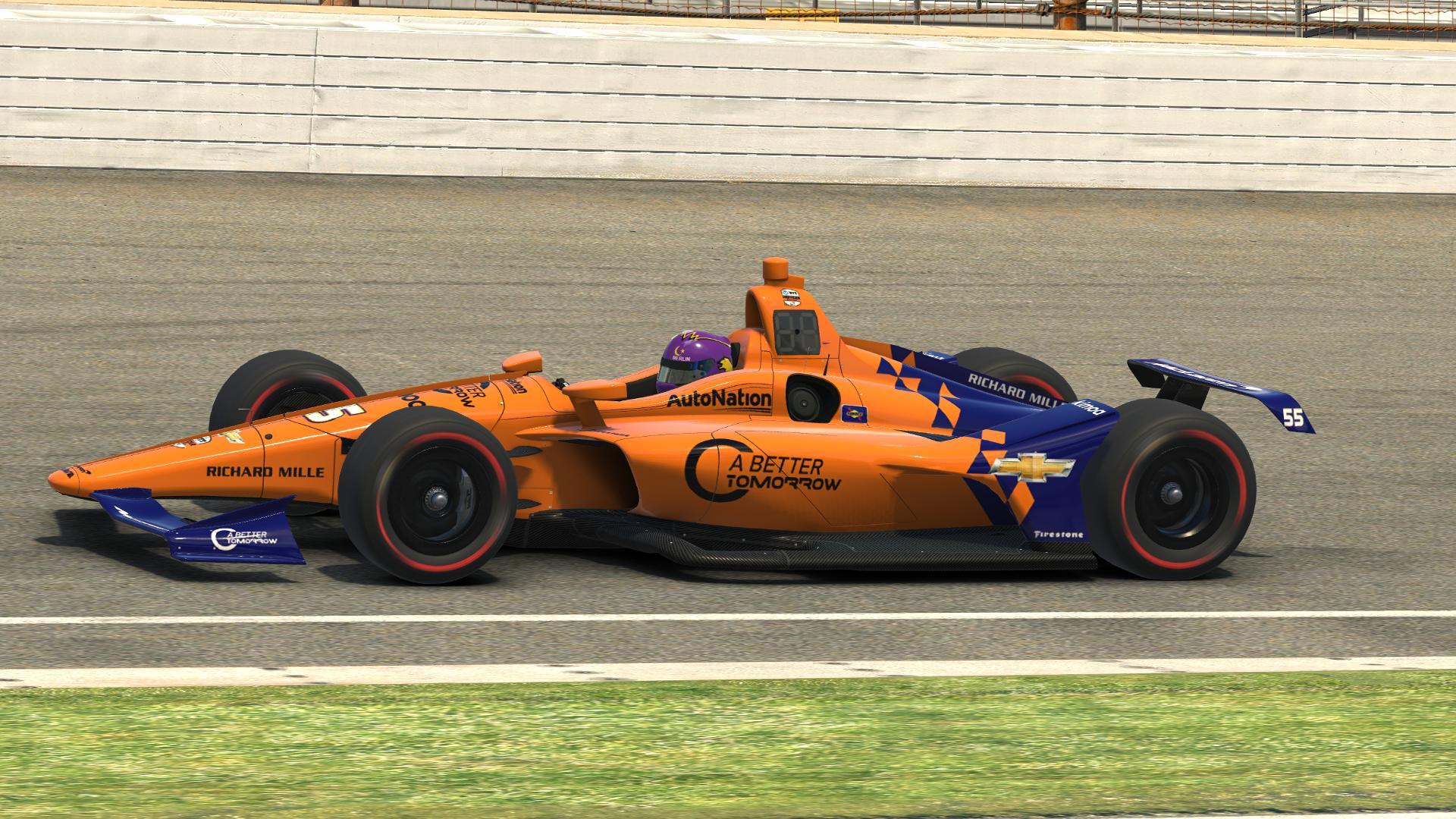 Fernando Alonso Indy 500 fictional