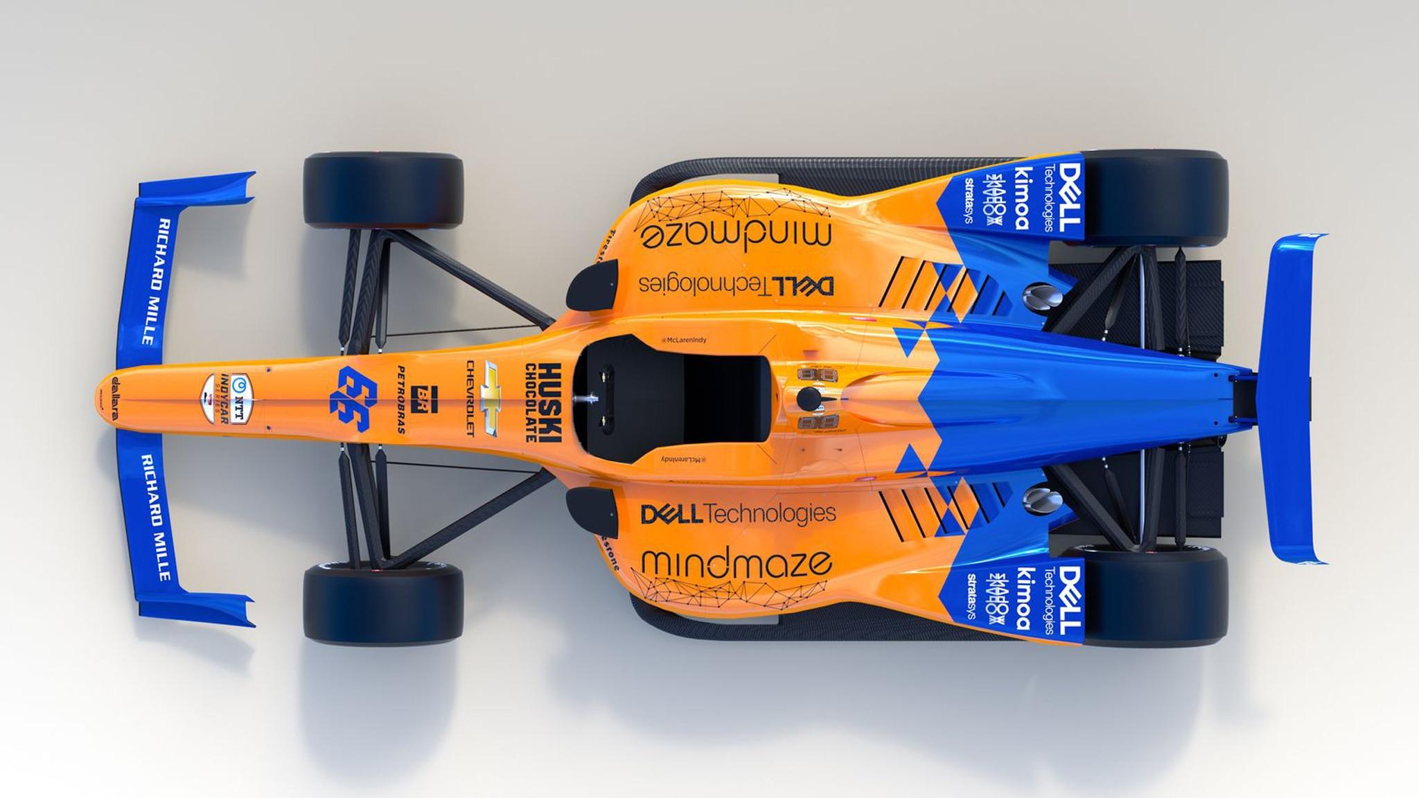 McLaren Reveals Fernando Alonso's No. 66 Indy 500 Livery