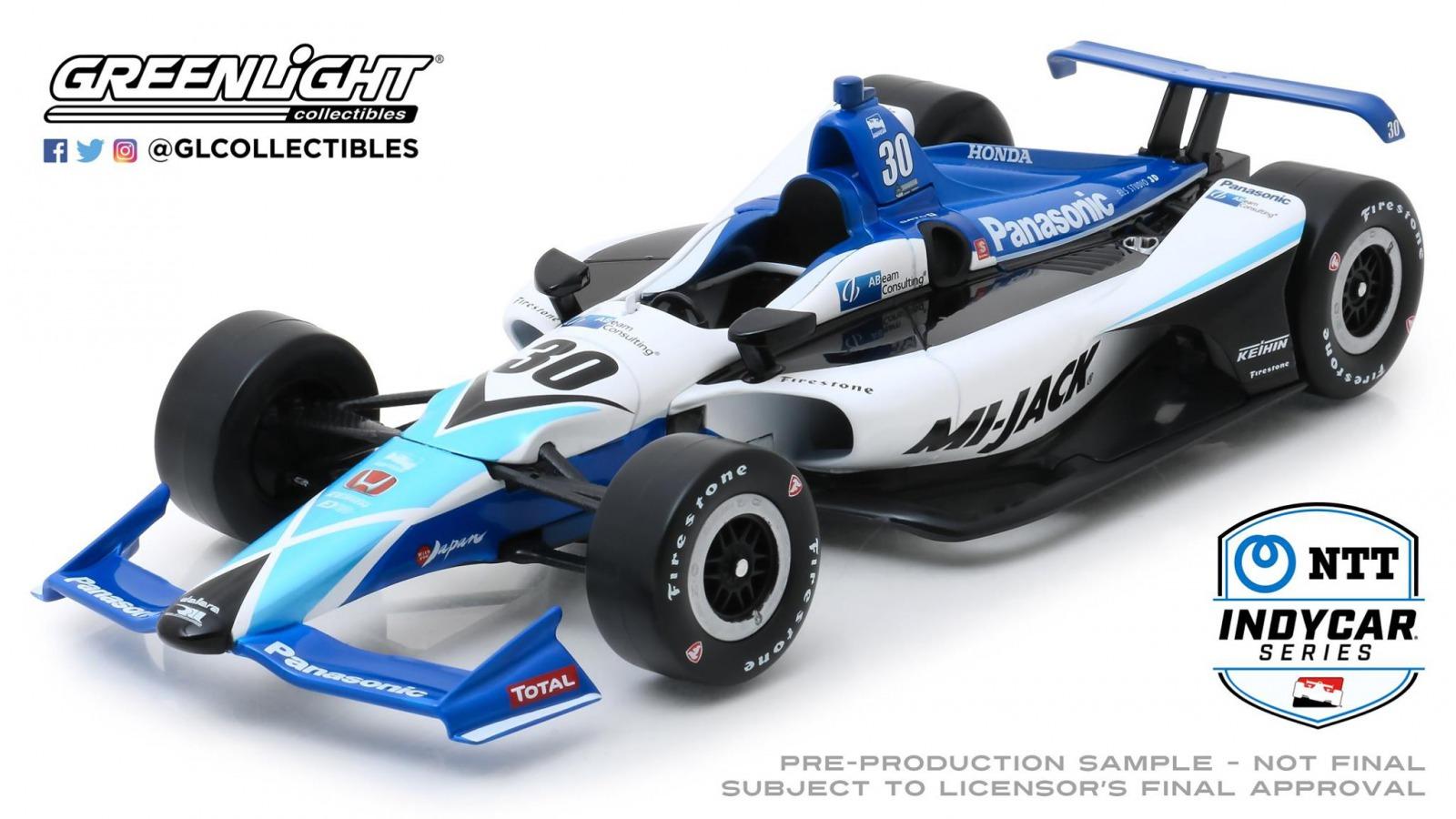 DTW Corporation: Greenlight 1 18 Minicar Die Casting Model 2019 Indy