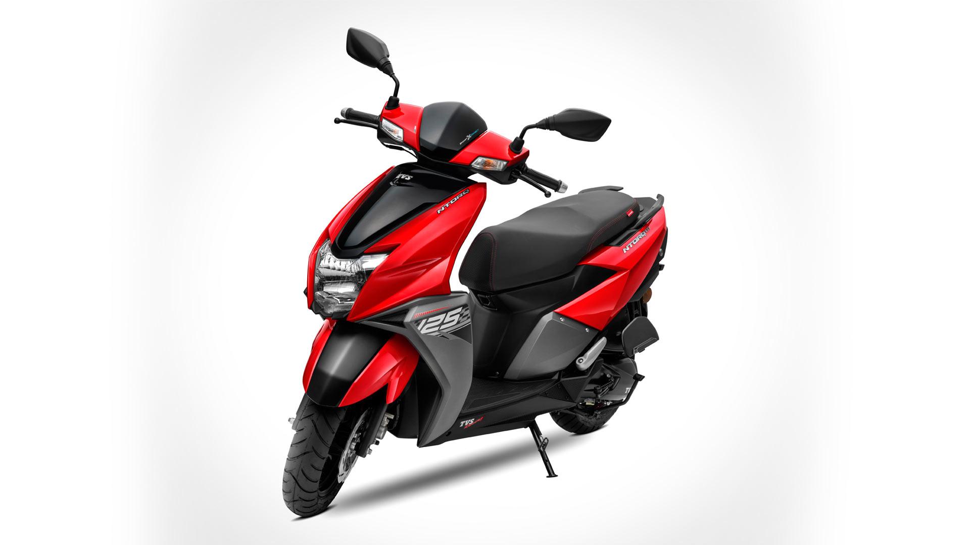 TVS Ntorq 125 crosses 1 lakh sales, now available in Metallic Red