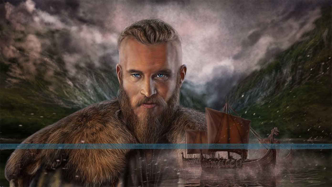 Follow Me. Vikings. Full HD Wallpaper. Ragnar Lothbrok