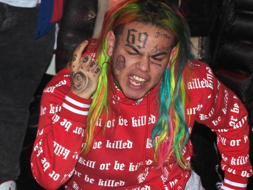 6ix9ine Wanted for Allegedly Choking Underage Fan in Front of Boy's Mom