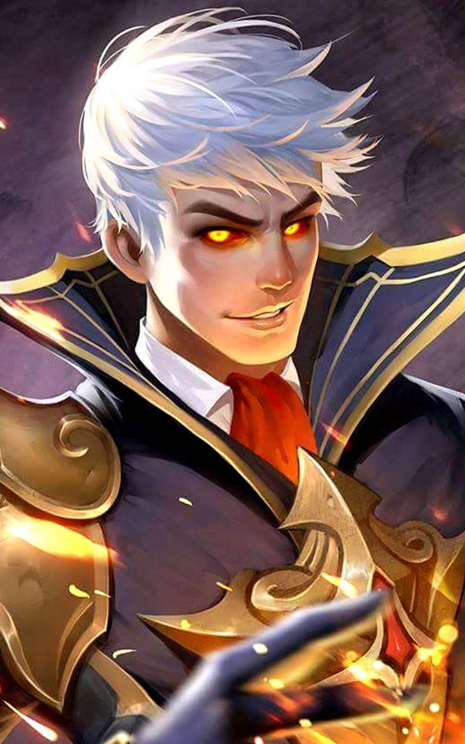 Download The Fiery Inferno Alucard Mobile Legends Free Pure 4K Ultra