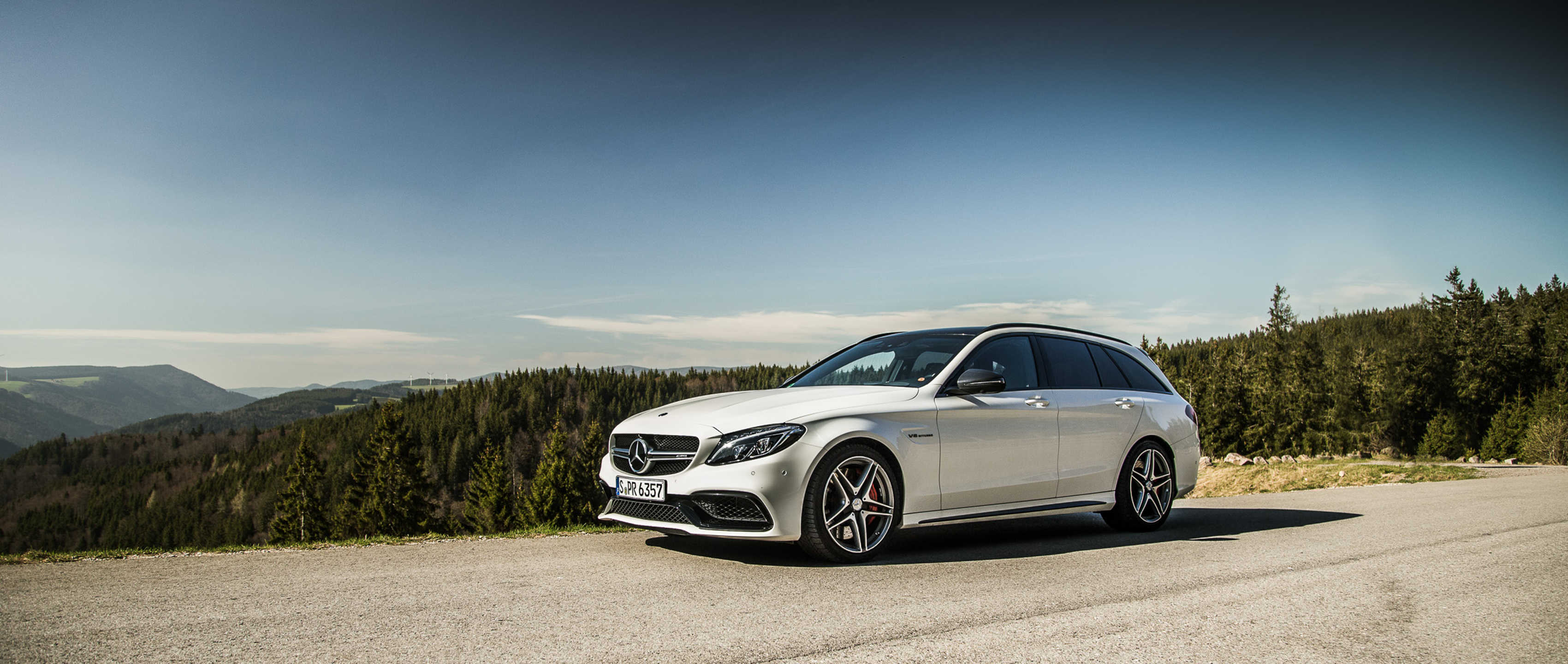 Mercedes AMG C 63 S Estate Wallpaper. #MBsocialcar