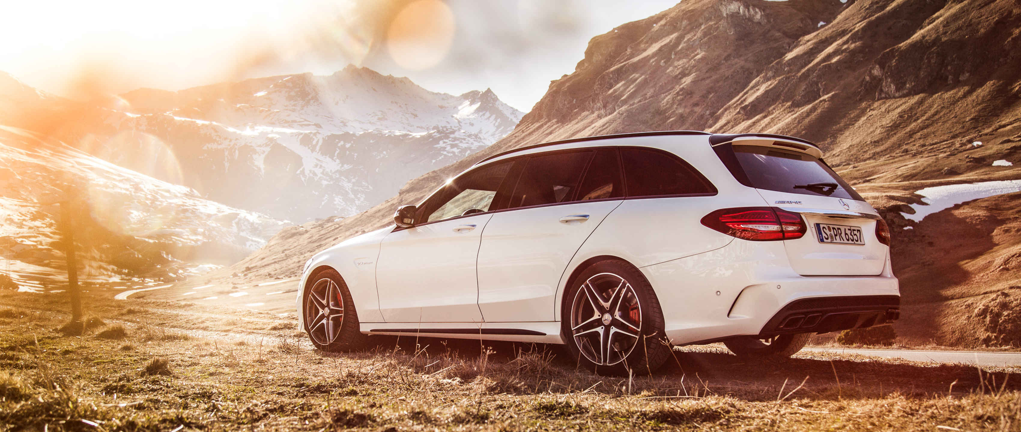 Mercedes AMG C 63 S Estate Wallpaper. #MBsocialcar