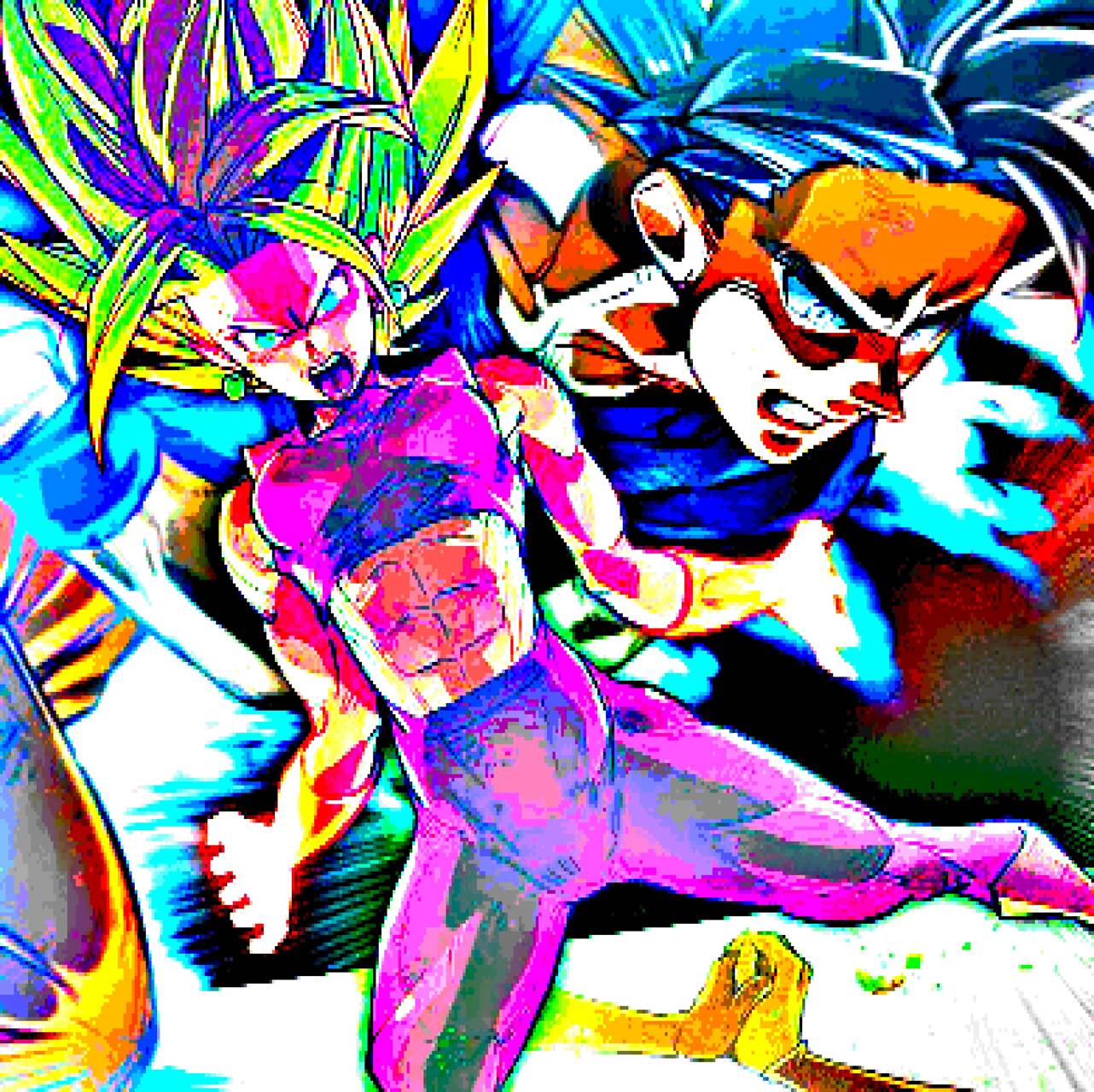 UI Goku and Kefla Wallpaper
