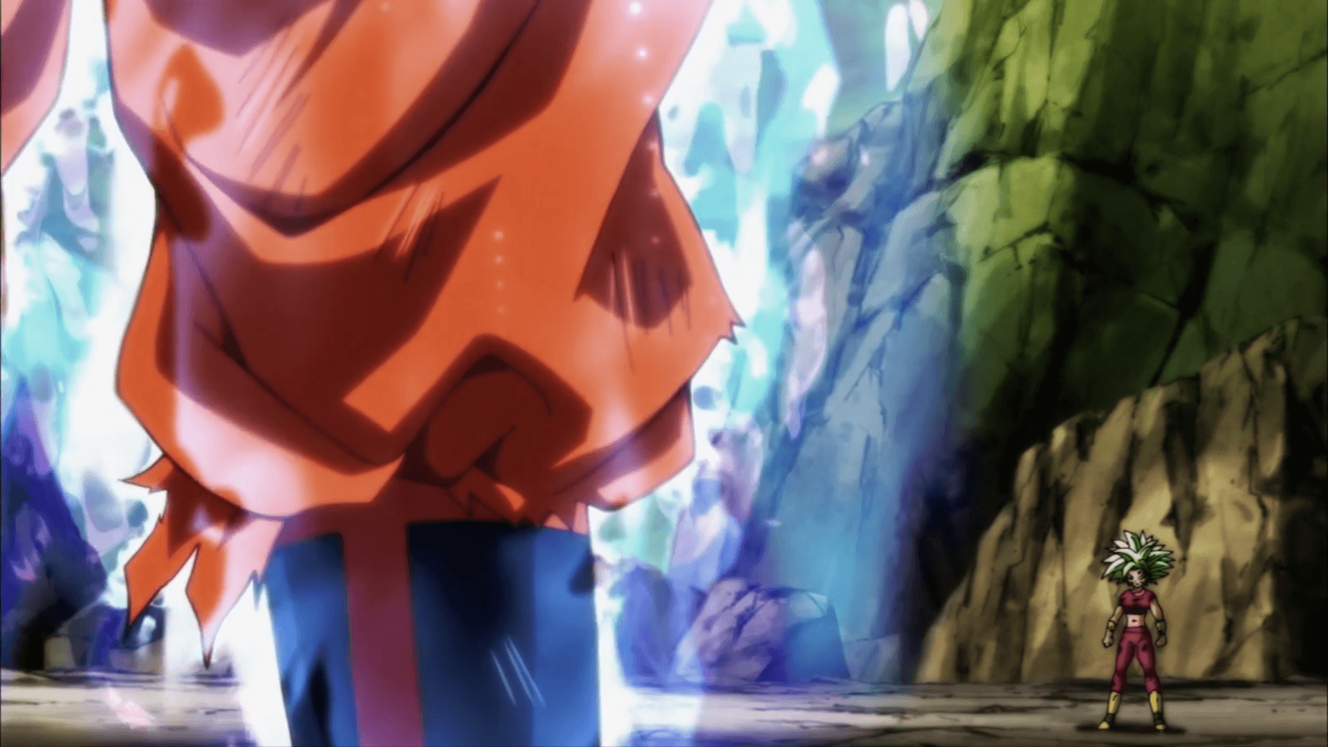 Goku Ultra Instinct vs Kefla HD Wallpaper