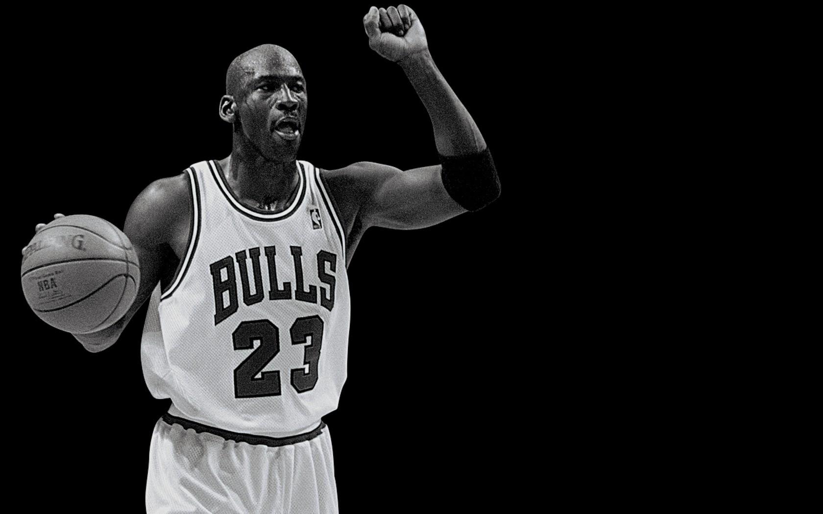 Grayscale Nba Basketball Michael Jordan Chicago Bulls grayscale
