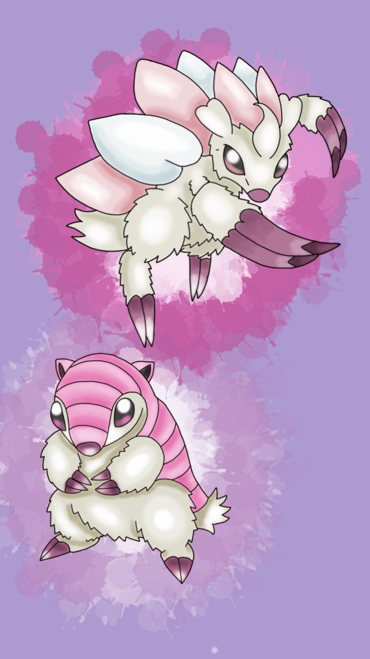 I created a new form for sandshrew and sandslash based on the 'pink