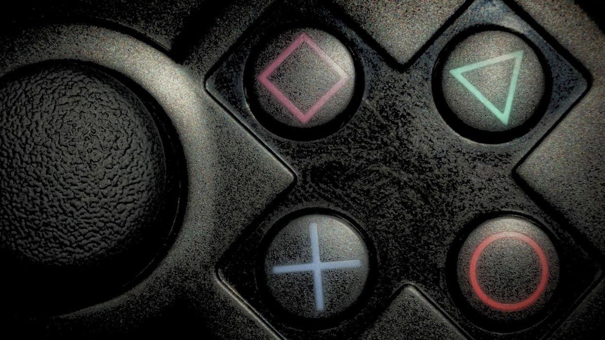 Video games PlayStation buttons controllers Playstation 2 wallpaper