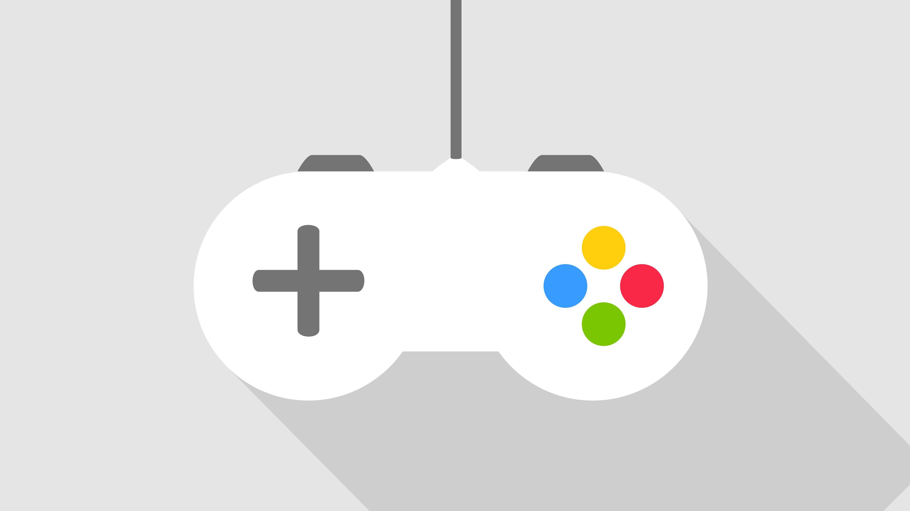 gamers, #minimalism, #controllers, #video games, #gray, #SNES, wallpaper