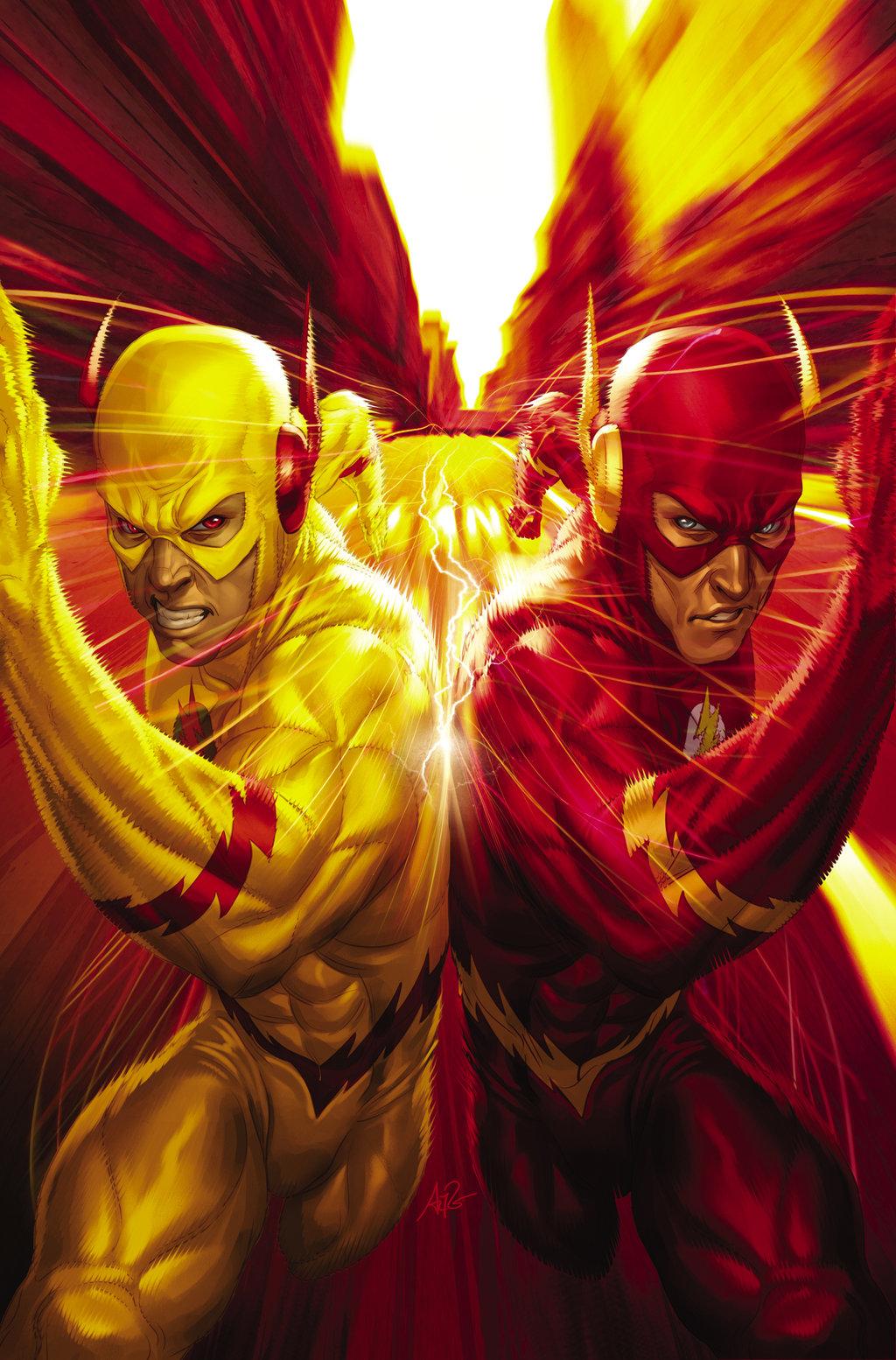 Flash vs Reverse Flash Wallpaper
