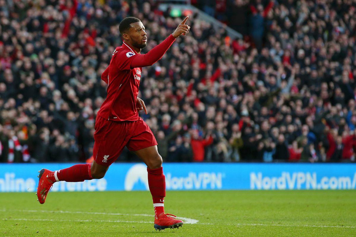 Georginio Wijnaldum Was Pretty Sick On Saturday Liverpool Offside