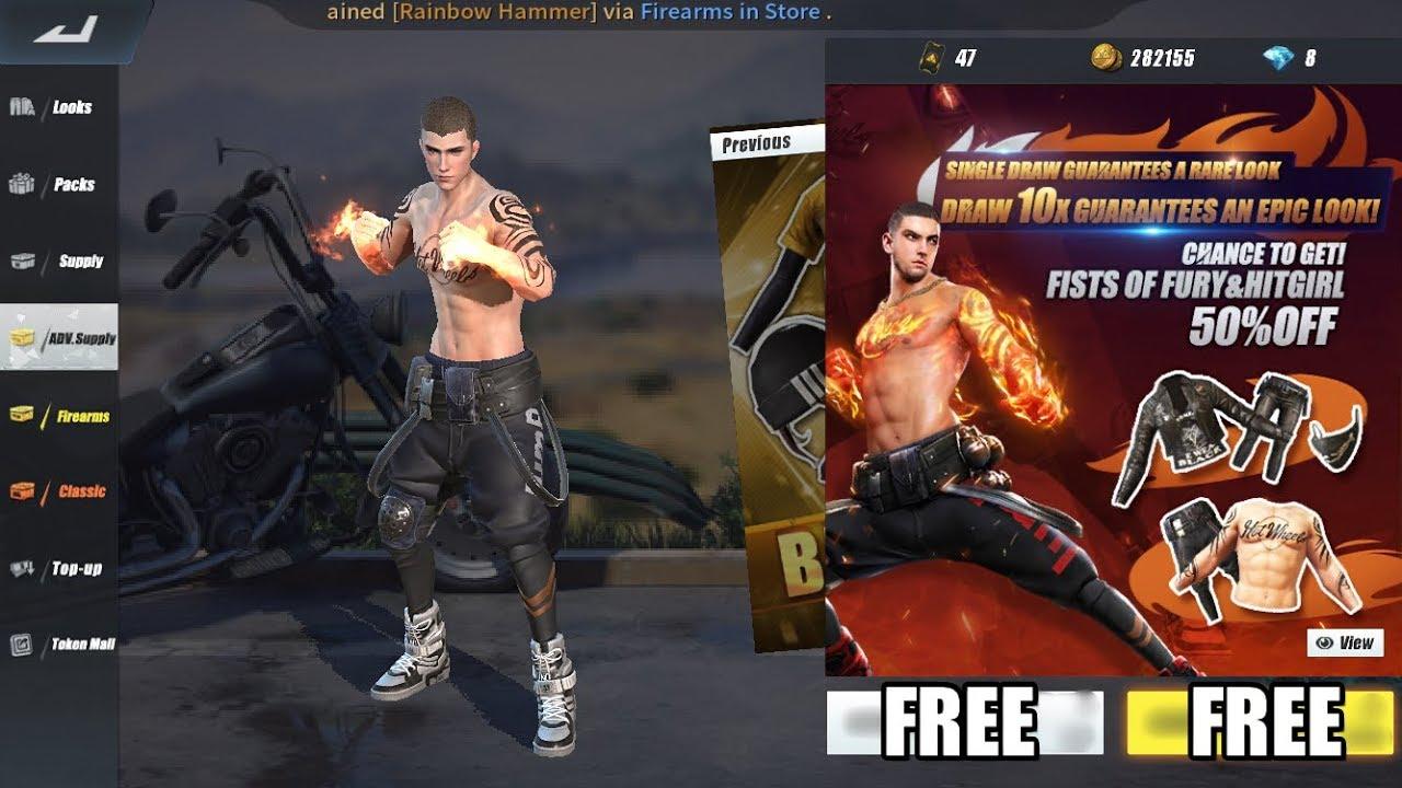 Rules of Survival TO GET FREE FISTS OF FURY SUIT!