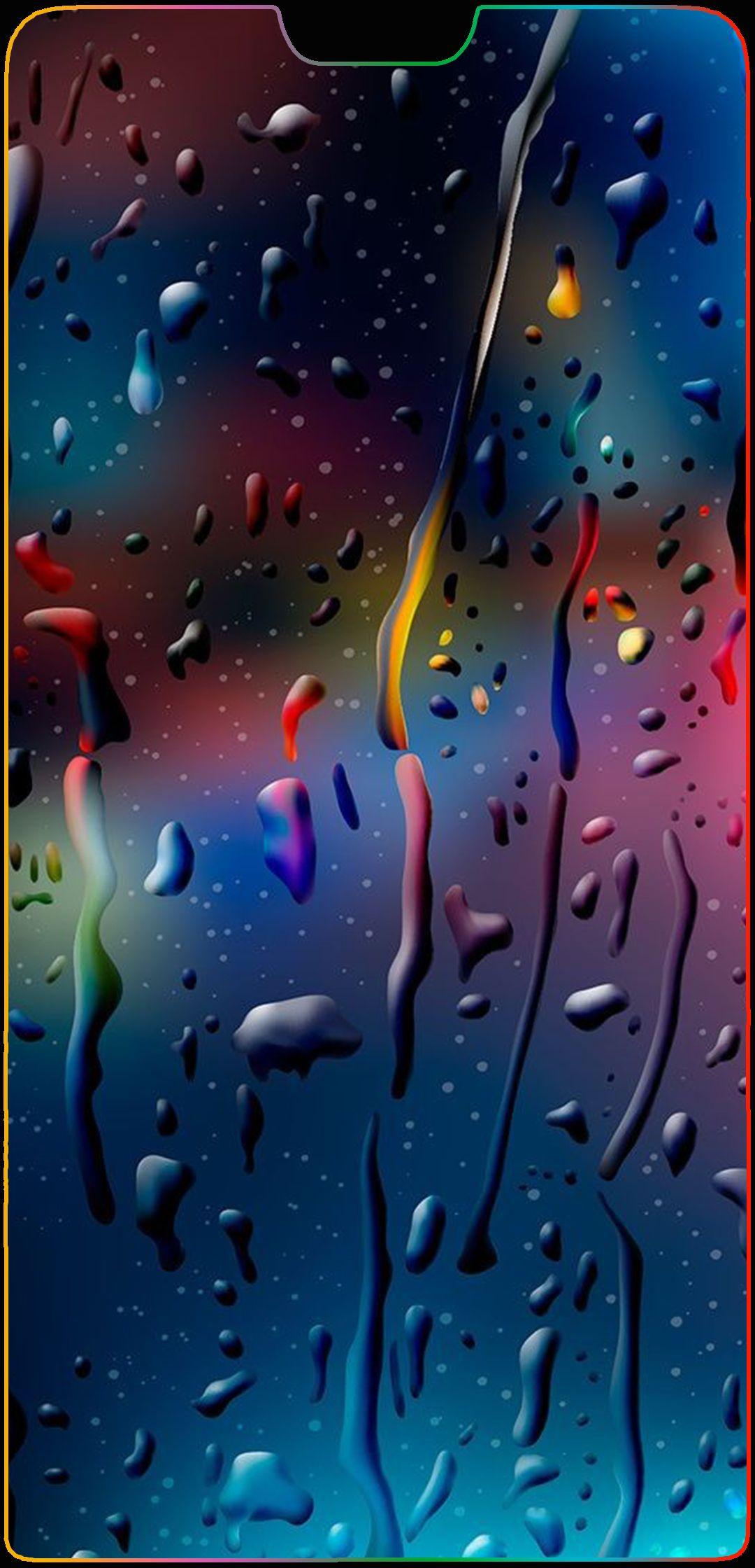 Rain p20 pro. Huawei P20 Notch Wallpaper. iPhone