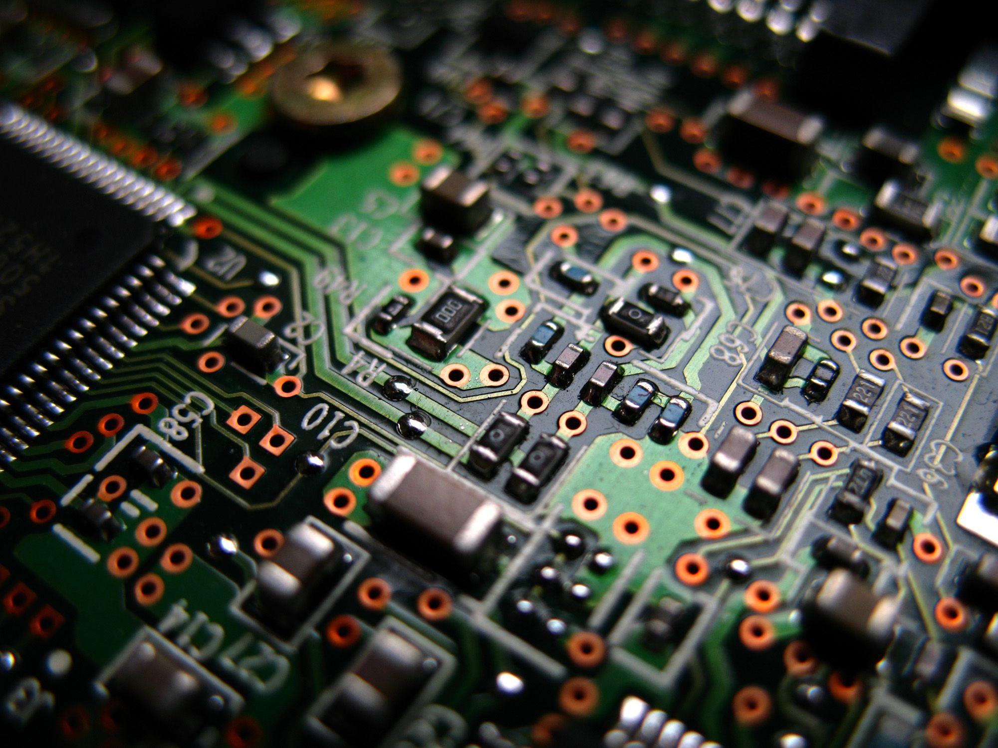 Electronic Circuit wallpaper. Electronics circuit, Electronics