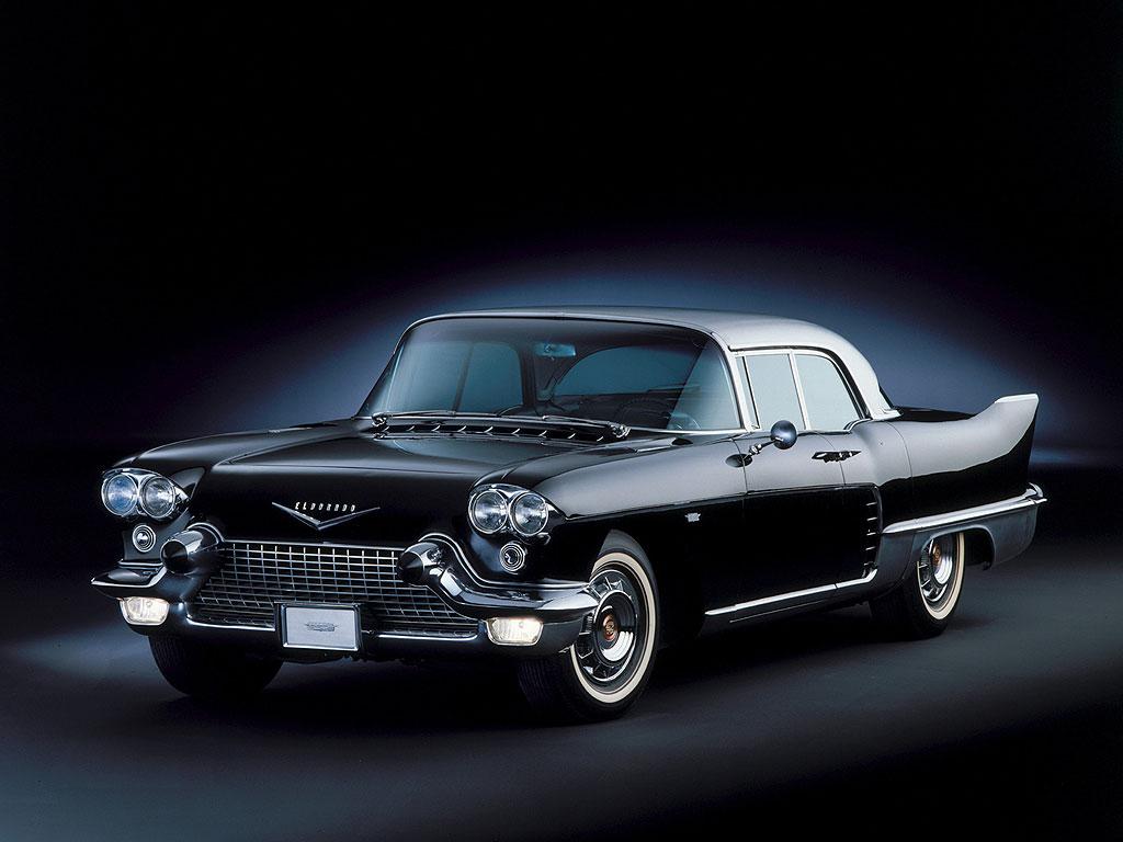 classic car black background