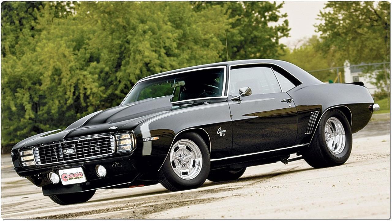 Black Muscle Cars Wallpaper for Android