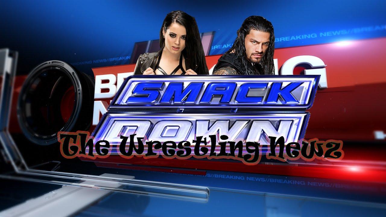 The Wrestling Newz, 26 Mars 2016, Paige Smackdown(Résultats)